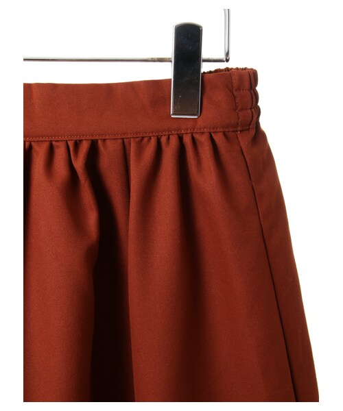 earth music&ecology（アースミュージックアンドエコロジー）の「【Special Price】ミモレフレアースカート（スカート・ブラック/レッド/テラコッタ/キャメル/カーキ/ネイビー/ダークグリーン・F）」の11枚目の写真