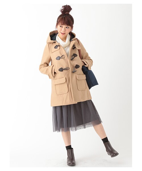 earth music&ecology(アースミュージックアンドエコロジー)の「【Special Price】チュールスカート(スカート・アイボリー/グレー/カーキ/ダークネイビー・F)」の9枚目の写真