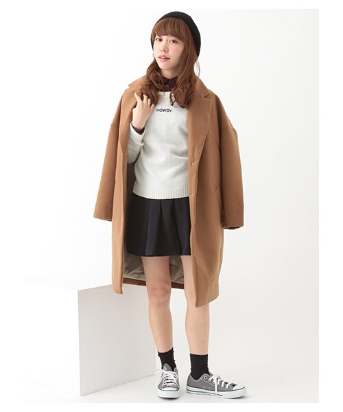 earth music&ecology（アースミュージックアンドエコロジー）の「【Special Price】レギュラーシャツ（トップス・オフホワイト/Black Watch Green/ブラックウォッチレッド・S/M）」の5枚目の写真