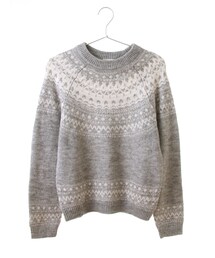 earth music&ecology | 【Special Price】ノルディックニットプルオーバー(トップス)