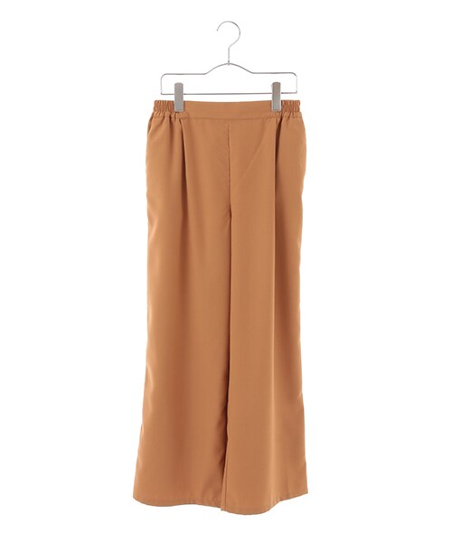 earth music&ecology（アースミュージックアンドエコロジー）の「【Special Price】ワイドテーパードパンツ（パンツ・ブラック/ブリックレッド/ブラウン/キャメル/カーキ/ネイビー・F）」の3枚目の写真