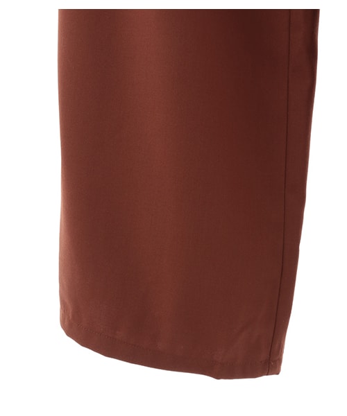 earth music&ecology（アースミュージックアンドエコロジー）の「【Special Price】ワイドテーパードパンツ（パンツ・ブラック/ブリックレッド/ブラウン/キャメル/カーキ/ネイビー・F）」の12枚目の写真