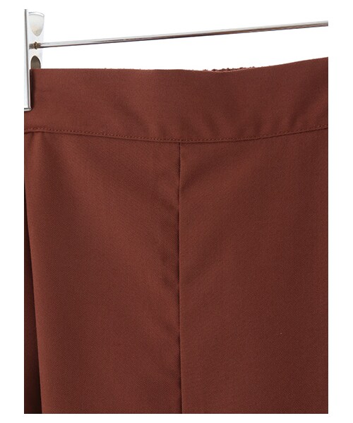 earth music&ecology（アースミュージックアンドエコロジー）の「【Special Price】ワイドテーパードパンツ（パンツ・ブラック/ブリックレッド/ブラウン/キャメル/カーキ/ネイビー・F）」の10枚目の写真