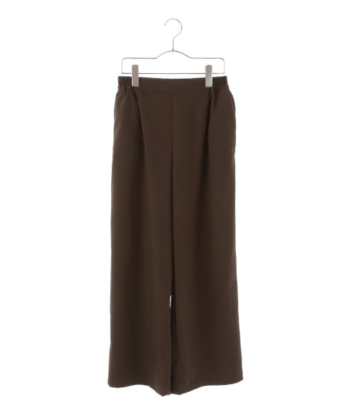 earth music&ecology（アースミュージックアンドエコロジー）の「【Special Price】ワイドテーパードパンツ（パンツ・ブラック/ブリックレッド/ブラウン/キャメル/カーキ/ネイビー・F）」の4枚目の写真