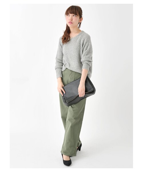 earth music&ecology（アースミュージックアンドエコロジー）の「【Special Price】ワークパンツ（パンツ・キャメル/カーキ/ネイビー・S/M/L）」の5枚目の写真