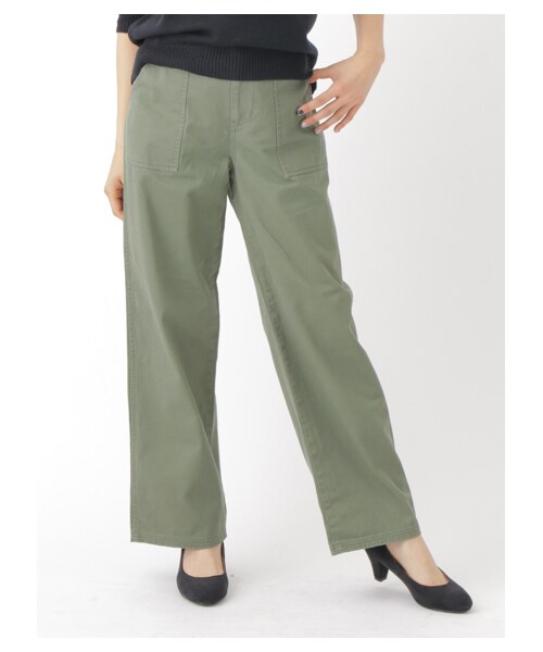 earth music&ecology（アースミュージックアンドエコロジー）の「【Special Price】ワークパンツ（パンツ・キャメル/カーキ/ネイビー・S/M/L）」の4枚目の写真