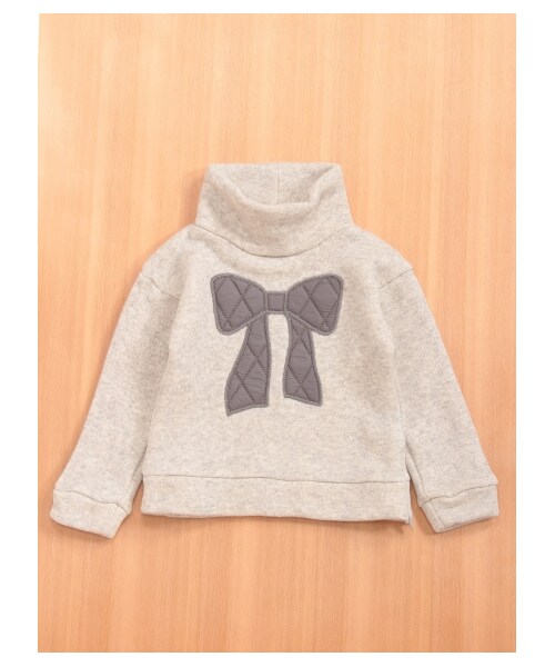 HAKKA KIDS(ハッカキッズ)の「ハイネックプルオーバー(トップス・レディース・杢グレー・130/120/110/100)」の6枚目の写真