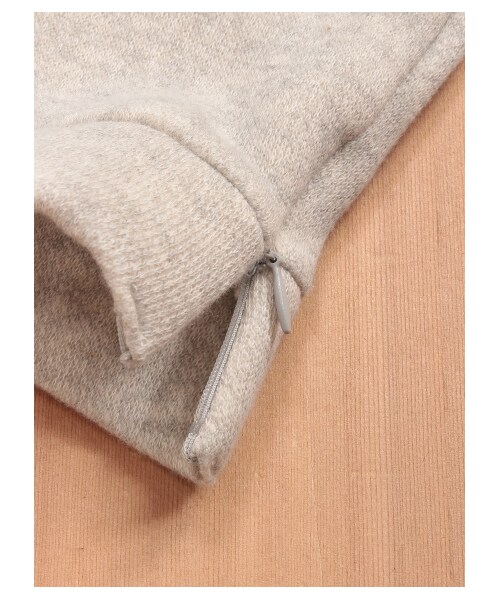 HAKKA KIDS(ハッカキッズ)の「ハイネックプルオーバー(トップス・レディース・杢グレー・130/120/110/100)」の5枚目の写真