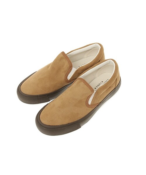 Green　Parks（グリーンパークス）の「・スリッポンシューズ（シューズ・グレー/ブラック/ベージュ/カーキ・S/M/L）」の3枚目の写真