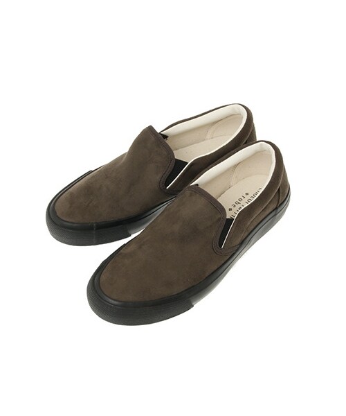 Green　Parks（グリーンパークス）の「・スリッポンシューズ（シューズ・グレー/ブラック/ベージュ/カーキ・S/M/L）」の4枚目の写真
