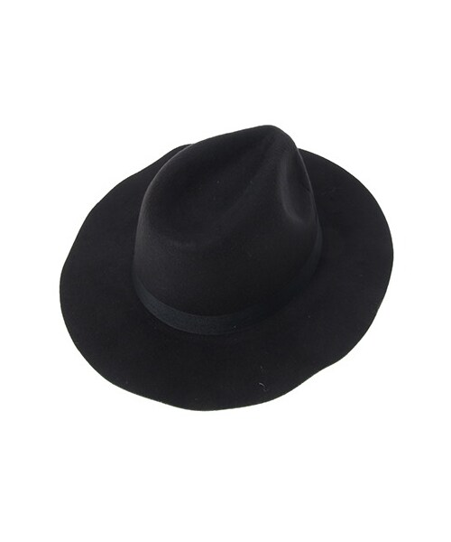 SEVENDAYS=SUNDAY（セブンデイズサンデイ）の「グログランテープ付 ツバ広ハット（帽子・ブラック/ブラウン/カーキ・F）」の6枚目の写真