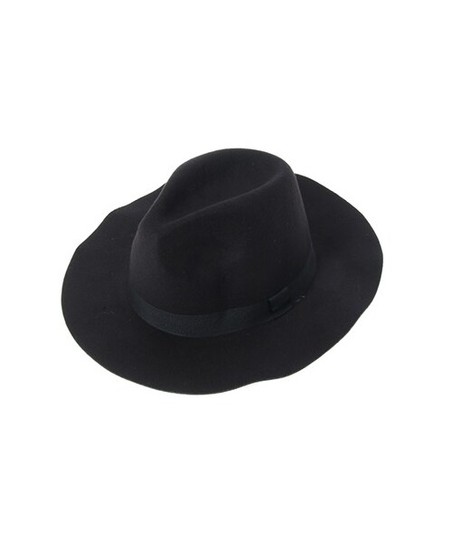 SEVENDAYS=SUNDAY（セブンデイズサンデイ）の「グログランテープ付 ツバ広ハット（帽子・ブラック/ブラウン/カーキ・F）」の4枚目の写真