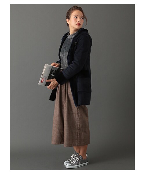 SEVENDAYS=SUNDAY（セブンデイズサンデイ）の「【Special Price】・タックワイドパンツ（パンツ・ブラウン/ストライプ・M/L）」の4枚目の写真