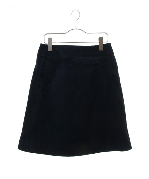 E hyphen world gallery（イーハイフンワールドギャラリー）の「・コールテン台形ひざ丈スカート（スカート・アイボリー/チャコールグレー/ダークレッド/キャメル/ネイビー・F）」の5枚目の写真