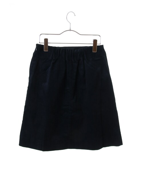 E hyphen world gallery（イーハイフンワールドギャラリー）の「・コールテン台形ひざ丈スカート（スカート・アイボリー/チャコールグレー/ダークレッド/キャメル/ネイビー・F）」の11枚目の写真