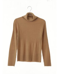 E hyphen world gallery | ・タートルネックニットプルオーバー(トップス)