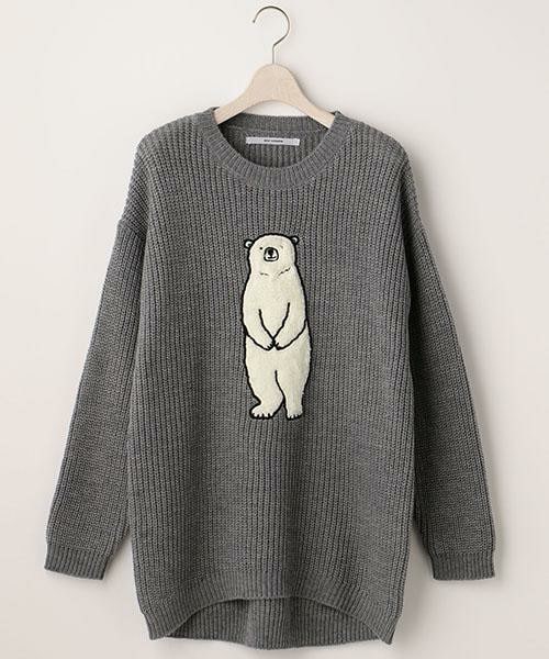 RAY CASSIN（レイカズン）の「しろくまニット（）」 - WEAR