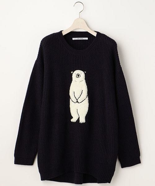 RAY CASSIN（レイカズン）の「しろくまニット（）」 - WEAR