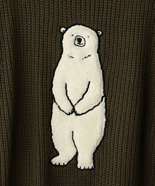 RAY CASSIN（レイカズン）の「しろくまニット（）」 - WEAR