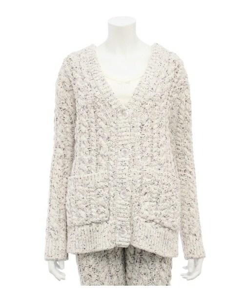 gelato pique - ジェラートピケ❤︎スフレハートアランカーディガンの