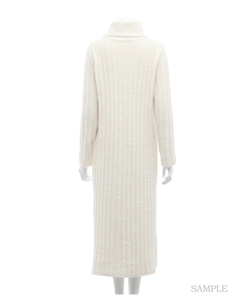 gelato pique（ジェラートピケ）の「moco mocoリブタートルネック