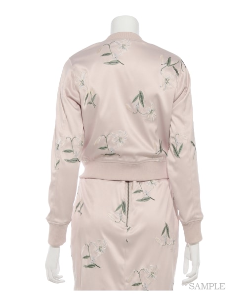 LILY BROWN（リリーブラウン）の「刺繍スカジャン（ブルゾン）」 - WEAR