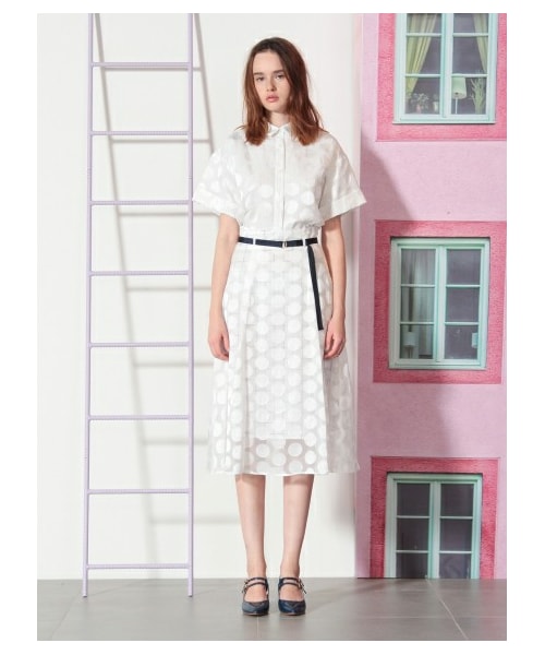 FURFUR（ファーファー）の「ドットオパールロングスカート（ロング