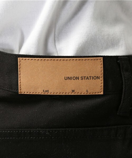 UNION STATION（ユニオンステーション）の「5ポケットストレッチパンツ（チノパンツ・メンズ・オフホワイト/ブラック/ベージュ/カーキ/ネイビー・SMALL/MEDIUM/LARGE/LL）」の12枚目の写真