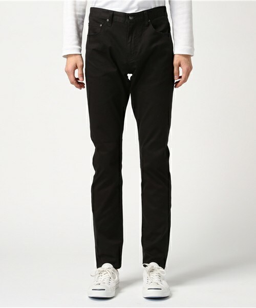 UNION STATION（ユニオンステーション）の「5ポケットストレッチパンツ（チノパンツ・メンズ・オフホワイト/ブラック/ベージュ/カーキ/ネイビー・SMALL/MEDIUM/LARGE/LL）」の8枚目の写真
