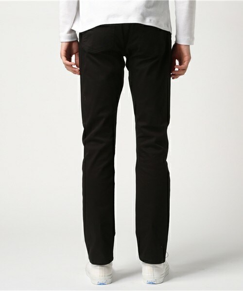 UNION STATION（ユニオンステーション）の「5ポケットストレッチパンツ（チノパンツ・メンズ・オフホワイト/ブラック/ベージュ/カーキ/ネイビー・SMALL/MEDIUM/LARGE/LL）」の7枚目の写真