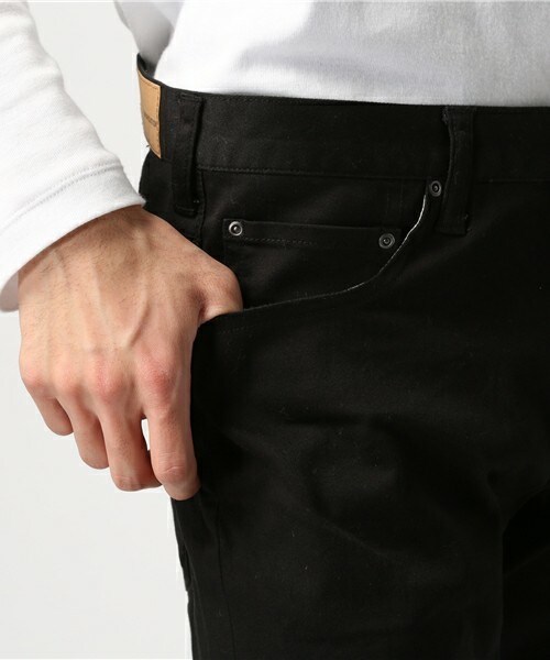 UNION STATION（ユニオンステーション）の「5ポケットストレッチパンツ（チノパンツ・メンズ・オフホワイト/ブラック/ベージュ/カーキ/ネイビー・SMALL/MEDIUM/LARGE/LL）」の11枚目の写真