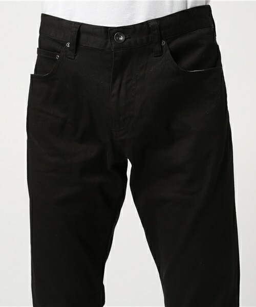 UNION STATION（ユニオンステーション）の「5ポケットストレッチパンツ（チノパンツ・メンズ・オフホワイト/ブラック/ベージュ/カーキ/ネイビー・SMALL/MEDIUM/LARGE/LL）」の9枚目の写真