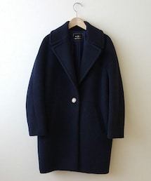 GRACE CONTINENTAL | GRACE CONTINENTAL　ウールコクーンコート(チェスターコート)