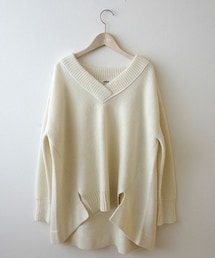 FURFUR | FUR　FUR　ボイルドVネックセーター(ニット/セーター)