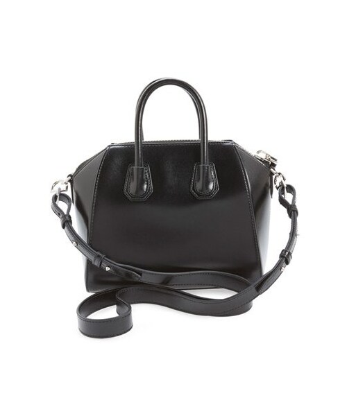 GIVENCHY（ジバンシイ）の「Givenchy 'Mini Antigona' Box Leather Satchel（ショルダーバッグ・レディース・Beige/Black・Regular）」の7枚目の写真