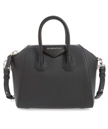 GIVENCHY | Givenchy 'Mini Antigona' Sugar Leather Satchel(ショルダーバッグ)