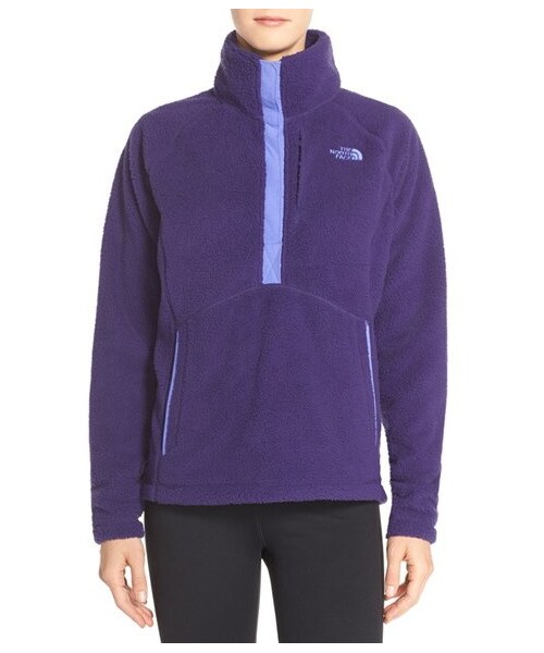 THE NORTH FACE(ザノースフェイス)の「The North Face 'Sheepeater' Half Zip Fleece Pullover(スウェット・レディース・Beige/Purple/Black・Regular Large/Regular Medium/Regular Small/Regular X-Large/Regular X-Small)」の3枚目の写真