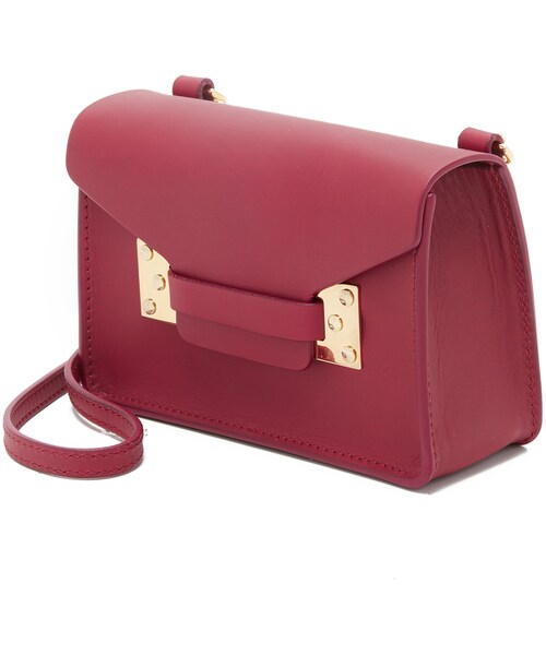 Sophie Hulme(ソフィーヒュルム)の「Sophie Hulme Nano Envelope Bag(クラッチバッグ・レディース・Red/Pink/Beige/Blue・One Size)」の9枚目の写真