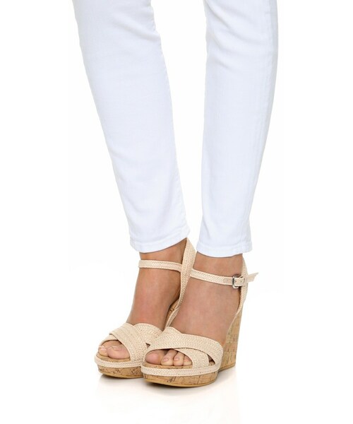 （美品）STUART WEITZMAN minx wedge サンダル STUART WEITZMAN（スチュアートワイツマン）の「Stuart Weitzman