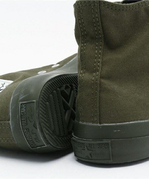 CONVERSE（コンバース）の「レディースサイズ コンバース モノトーン CONVERSE MNC N HI WH 32664604（スニーカー・レディース・カーキ・23cm/24.5cm/24cm）」の8枚目の写真