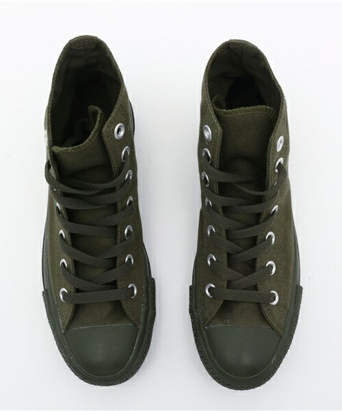CONVERSE（コンバース）の「レディースサイズ コンバース モノトーン CONVERSE MNC N HI WH 32664604（スニーカー・レディース・カーキ・23cm/24.5cm/24cm）」の9枚目の写真