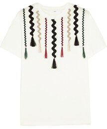 TOGA | Toga Appliquéd Cotton-Jersey T-Shirt(Tシャツ/カットソー)