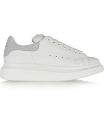 Alexander McQueen | Alexander McQueen Alexander Mcqueen Leather and Suede Exaggerated-Sole Sneakers(スニーカー)