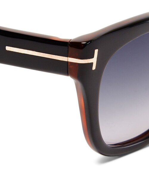 TOM FORD（トム フォード）の「Tom Ford Square-Frame Acetate Polarised Sunglasses（サングラス・メンズ・Black・One size）」の3枚目の写真