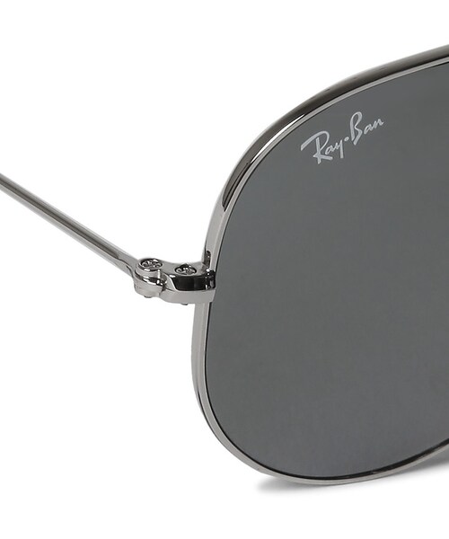 Ray-Ban(レイバン)の「Ray-Ban Metal Aviator Sunglasses(サングラス・メンズ・Silver・One size)」の2枚目の写真