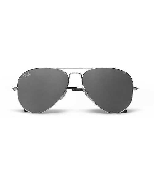 Ray-Ban(レイバン)の「Ray-Ban Metal Aviator Sunglasses(サングラス・メンズ・Silver・One size)」の1枚目の写真