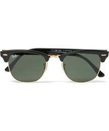 Ray-Ban | Ray-Ban Clubmaster Square-Frame Acetate Sunglasses(サングラス)