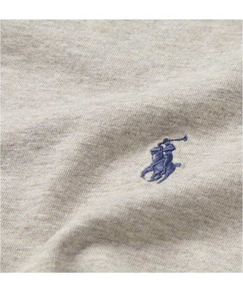 POLO RALPH LAUREN（ポロ ラルフ ローレン）の「Polo Ralph Lauren Cotton-Jersey T-Shirt（Tシャツ/カットソー・メンズ・Gray・S/M/L/XL/XXL）」の2枚目の写真