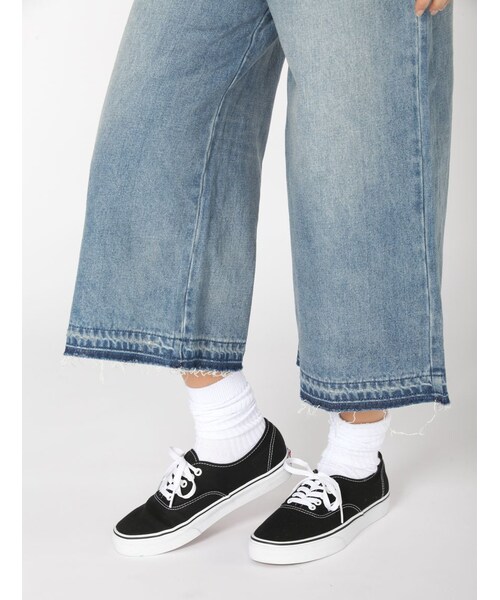 Rinajour（リナジュール）の「Rinajour(リナジュール)デニムワイドパンツ（パンツ・レディース・INDIGO/USED・2/1）」の8枚目の写真