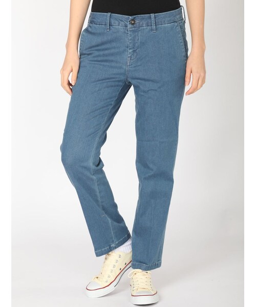 Rinajour（リナジュール）の「Rinajour(リナジュール)デニムトラウザーパンツ（パンツ・レディース・INDIGO/USED・2/1）」の9枚目の写真